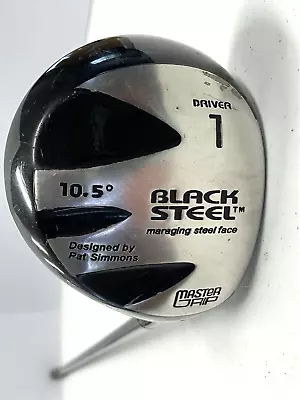 MG Golf Master Grip Black Steel 10.5* Driver  RH  Black Gold Senior Graphite • $10