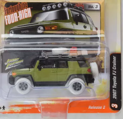 Johnny Lightning Street Freaks 2007 Toyota FJ Cruiser WHITE LIGHTNING 1:64 Car • $39.99