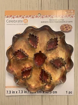 NEW Thanksgiving Leaves & Acorn Pie Crust Cutter Celebrate It New  • $5.50