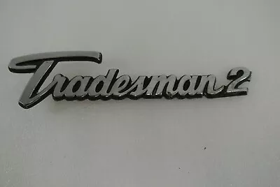 Dodge B-Series Tradesman 200 Car Badge Emblem Nameplate 1971-78 Missing Numbers • $16.79