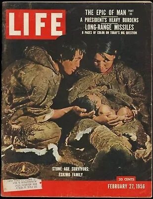 February 27 1956 Life Magazine The Epic Of Man Part Iii Long Range Missiles • $8