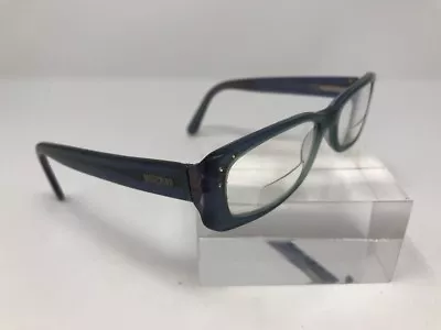 Moschino Eyeglasses M3031 551 50-16-135 Blue Translucent Italy &80 • $15