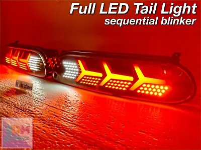 JDM Toyota Supra JZA80 MK4 S1 S2 Full LED Tail Lights Carbon OEM Processed  V2 • $1298