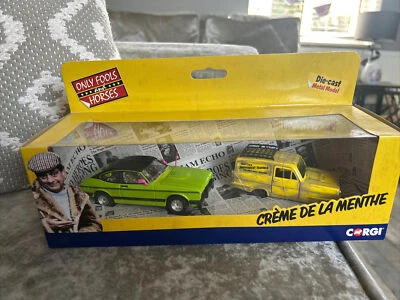 £36 • Buy Corgi CC99189 1:36 Del Boy's Reliant Regal And Ford Capri MkII Diecast Model Set