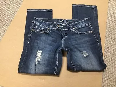 Vanity Jeans Size 26 Waist Inseam 25 In Blue Skinny’s  • $8.70