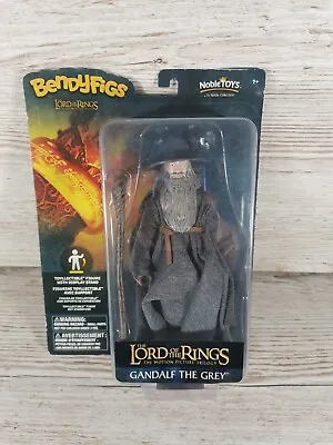 £12.95 • Buy Bendyfigs The Lord Of The Rings Gandalf The Grey Figure Noble Toys NEW 