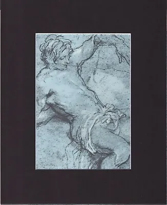 8X10 Matted Print Classic Art Picture: Anthony Van Dyck Study St. Sebastian • $13.99