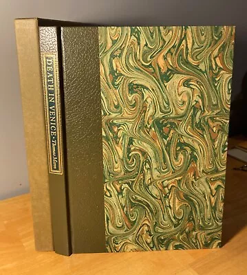 The Heritage Club: Death In Venice By Thomas Mann 1972 Hardcover W/ Slipcase • $19.99