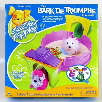 ZhuZhu Puppies The Bark De Triomphe Play Yard. Puppies Not Included • £8.95