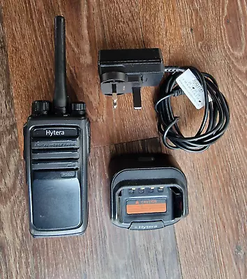 Hytera PD505 UHF(1) Digital Portable Radio With Charger And Battery • £65