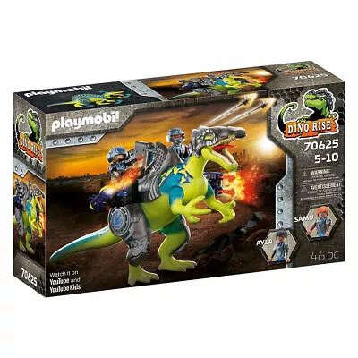 Playmobil 70625 Dino Rise Spinosaurus Double Defense Power Kids Children Toy • $207.94