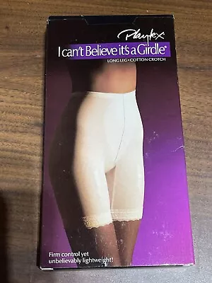 New Vintage Playtex I Can't Believe It's A Girdle Sz Medium M Beige Long Leg • $68.28