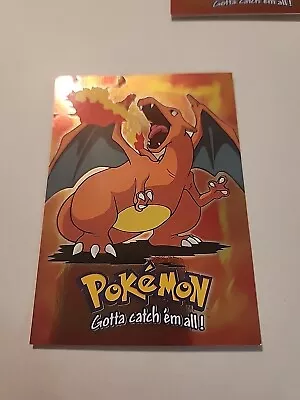 Pokémon E6 Of 12 #06 Charizard HOLO FOIL TV Animation Ed Topps Has Visible Wear • $14.99