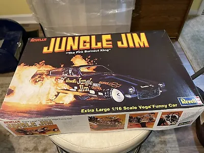 Vintage Revell 1/16 Jungle Jim  The Fire Burnout King  Vega Funny Car • $65