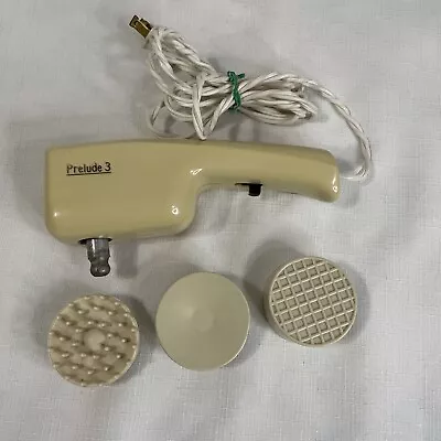 Vintage WINDMERE Prelude 3 Body Massager With 3 Attachments 2 Speed Very Quiet • $32.50