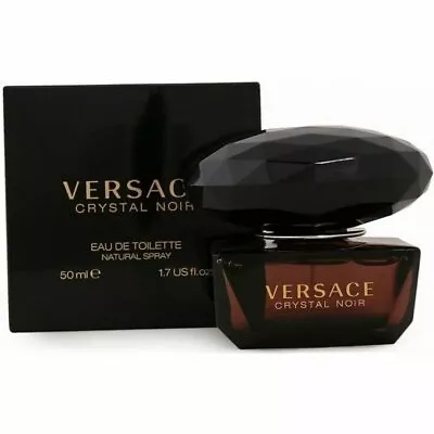 CRYSTAL NOIR By Versace 1.7 EDT Eau De Toilette Spray Women's Perfume NEW NIB • $44.17