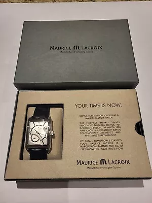 Maurice Lacroix Pontos Rectangulaire Reserve De Marche - Men's Watch • $850