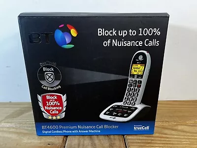 BT 4600 Single Big Button Digital Cordless Telephone + Advanced Call Blocker  • £19.99