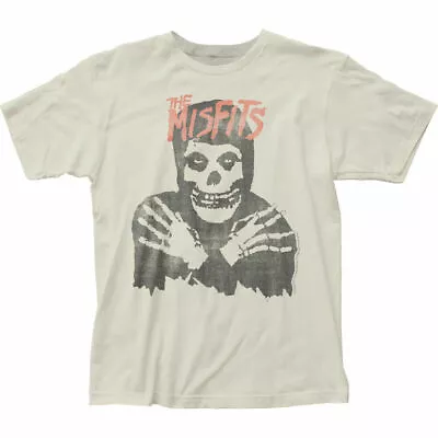 $21.99 • Buy Misfits Classic Skull T Shirt Mens Licensed Punk Rock Retro Tee Vintage White