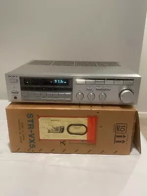 Vintage Sony STR-VX5 Stereo Receiver - Untested Powers On • $69.99