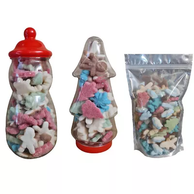 Assorted Christmas Pick & Mix Sweets Mixed Packs (Snowman Tree Or Gift Pouch) • £5.95