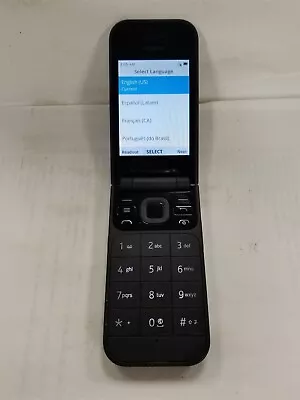 Nokia 2720 V Flip 4GB Black TA-1295 (Verizon) GSM World Phone VF6624 • $20.25