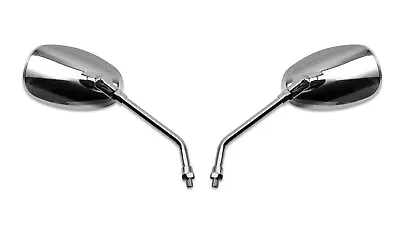 Pair Of Chrome Mirrors For Suzuki VZR 1800 M800 INTRUDER 10MM 2006 - 2009 • $27.78