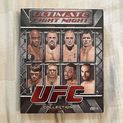 UFC Ultimate Fight Night Collection Episodes 1 - 80 DVD 9 Disc Set  • $19.57