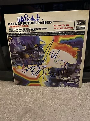 The Moody Blues Band Signed Days Of Future Passed Vinyl Autographed Jsa Loa Coa • $999.99