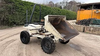 2001 Terex 1.5 Ton 2 Wheel Driver Dumper Electric Start • £2500