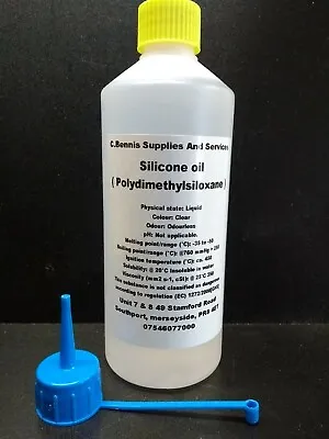 Treadmill Silicone Lubricant 500ml Oil Bottle Non Toxic 100% Pure Silicone • £12.04