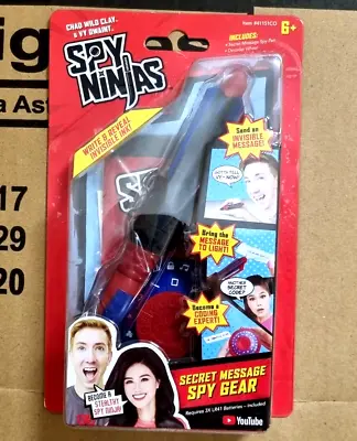 Project Zorgo Spy Ninjas SECRET MESSAGE SPY GEAR Toy Accessories  • £9.90