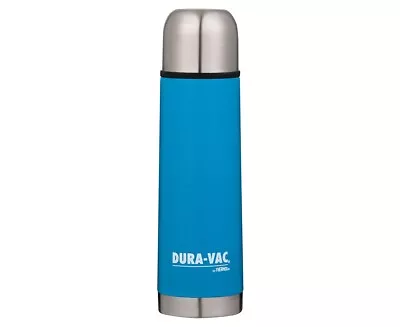 New THERMOS Dure-Vac S/Steel Vacuum Insulated Slimline Flask 500ml • $24.99