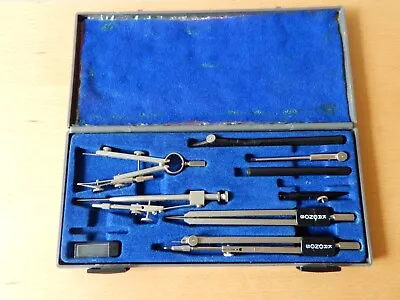 £12 • Buy Vintage Kronos 311 Compass Set Technical Drawing Kit Engineering, Maths, Boxed