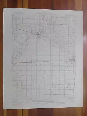 Mahomet Illinois 1950 Original Vintage USGS Topo Map • $34.95