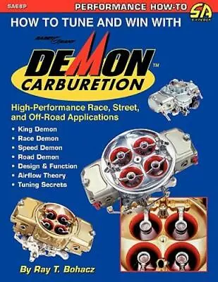 SA68P Demon Carburetion How To Tune And Win Barry Grant Carburetors Race Street • $35.99