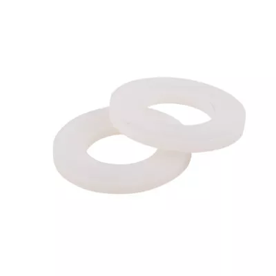 Nylon Washers Form A Flat Plastic Washer Sizes M3m4m5m6m8m10m12m16 • £72