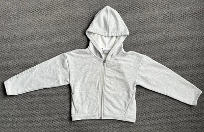 $6.50 • Buy PUMA Grey Girls Hoodie Size Small 7-8 Years With Zipper & Pockets