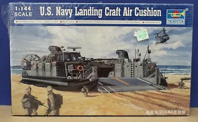 Trumpeter 00107 US Navy Landing Craft Air Cushion 1:144 Kit W Etched New Sealed • $24.99