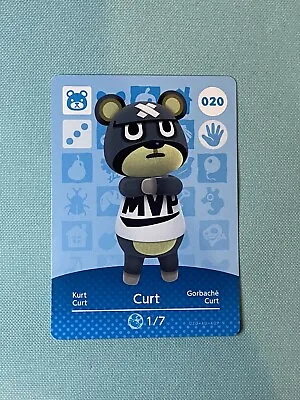 $1.65 • Buy 020 Curt - Animal Crossing Amiibo Card Series 1
