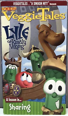 VeggieTales Lyle The Friendly Viking VHS Video Tape BUY 2 GET 1 FREE! Kids Green • $8.99