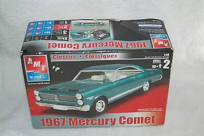 AMT/Ertl 1967 Classic Mercury Comet Vintage 1:25 Scale Model Kit Sealed Parts • $20