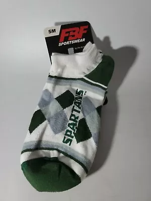 Michigan State University Spartans Socks Size SMALL 1-5 NEW NO SHOW SOCKS  • $10.91