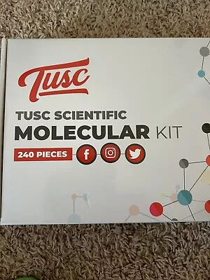 Tusc Scientific Molecular Kit 240 Pieces - Organic Chemistry Model Kit • $17