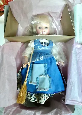 New Vtg Poor Cinderella 14  Mme. Alexander #1541 Blue Dress RARE W Box Stand Tag • $44