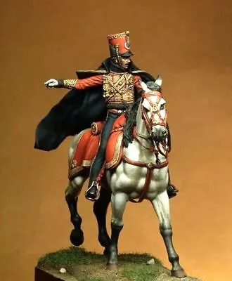 1/24 Scale Resin Figures Model Kit French Cavalry Captain Unpainted Unassembled • £33.05