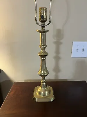Virginia Metalcrafters Vintage Brass Lamp • $200