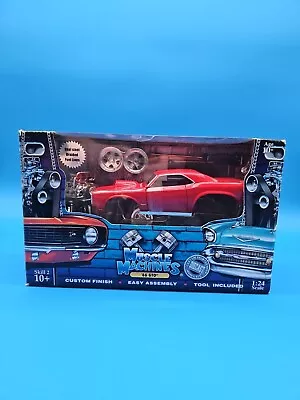 1966 Red Gto Metal Muscle Machines 1:24 Build It Kit New In Box!!! Rare Race Car • $29.99