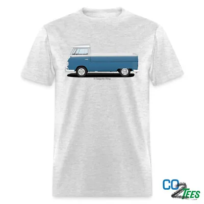 T1 Transporter  Blue/White Pick Up VW T-shirt Type 1 Bus Samba 21 Window • $27.50