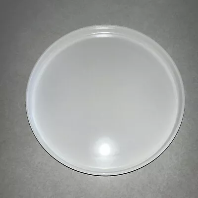 VINTAGE Heller Design By Massimo Vignelli Stackable Melamine WHITE DINNER PLATE • $13.99